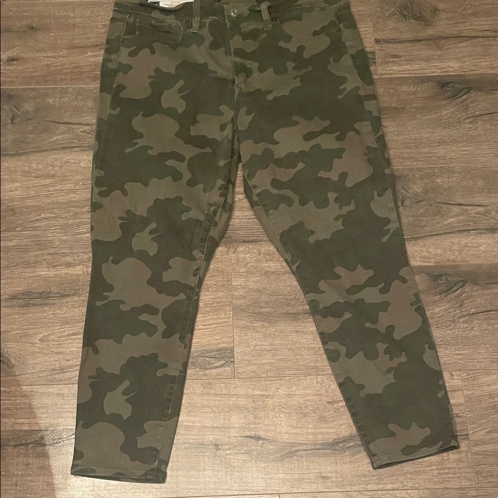 GAP Women's Skinny Jeans - Camouflage